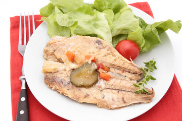 maquereau au vin blanc