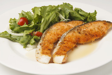 サーモンのカツレツ