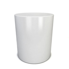 White cylinder