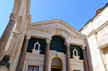 The Palace of Diocletian in Split, Croatia