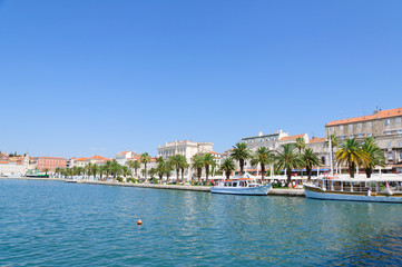 Fototapeta premium Cityscape of Split in Croatia