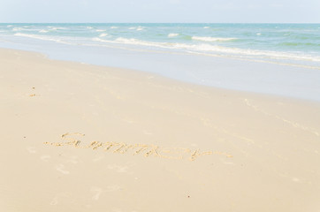 Beach background