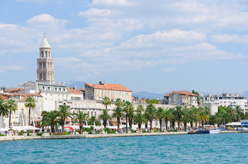Cityscape of Split in Croatia