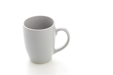 Mug isolated on white