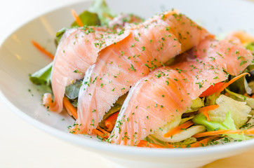 Smoked Salmon salad