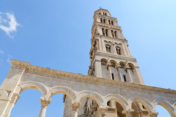 Obraz premium The Palace of Diocletian in Split, Croatia