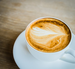 Latte coffee