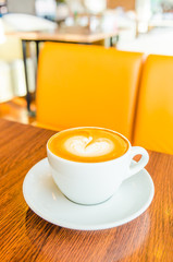 Latte coffee