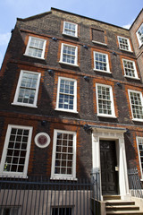 Fototapeta na wymiar Dom doktora Samuela Johnsona w Londynie
