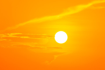 Obraz premium Sunset sky