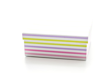 Giftbox isolated on white