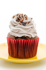 Cupcakes isolated on white background