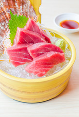 Tuna sashimi