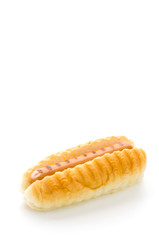 Hot dog isolated on white background