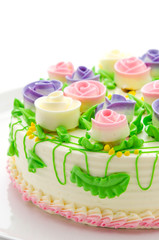Flower cakes