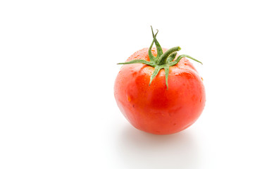 Tomato isolated on white