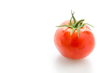 Tomato isolated on white