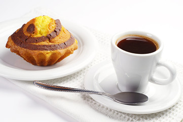 Coffee and cupcake