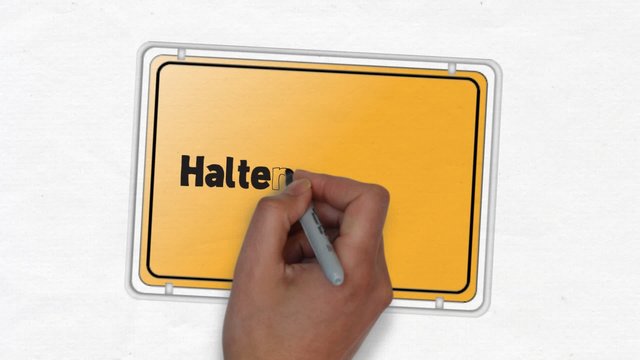 Haltern am See Ortseingangsschild Ortseingang Stadt