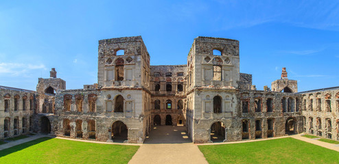 Fototapeta premium Krzyztopor castle near Opatow, Poland