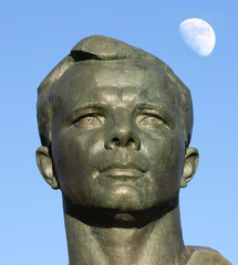 Monument to Yuri Gagarin in the Alley of Cosmonauts, Moscow