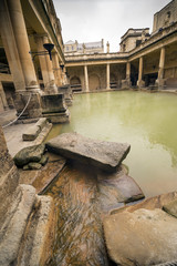 Roman Bath in England