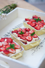 Tiramisu truskawkowe