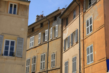 Fototapeta na wymiar Steet in Aix en Provence