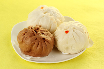 Chinese steamed stuff bun