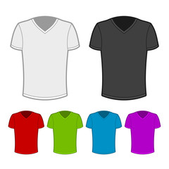 T-shirt in various colors - 1.