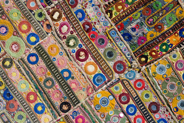 Rajasthani indian patchwork wall cloth