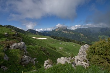 Pravouta dans le massif de la Chartreuse