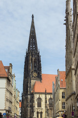 Fototapeta premium St. Lamberti Kirche (Lambertikirche) Münster Westfalen
