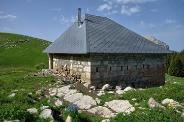 Pravouta dans le massif de la Chartreuse