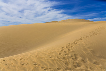 Maspalomas Duna - Desert in Canary island Gran Canaria