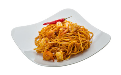 Seafood pasta