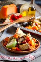 Roasted vegetables