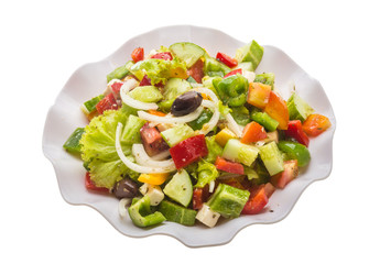 Delicous greek salad