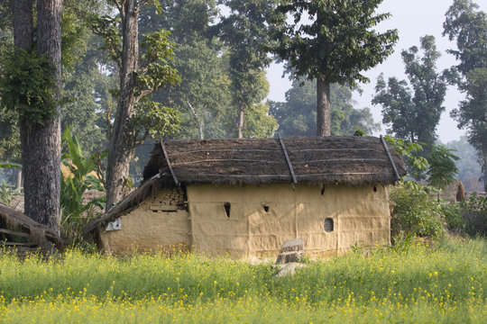 Traditional house in Taru village