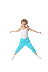 Emotional little girl