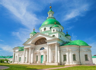 Fototapeta na wymiar Cathedral of St. Demetrius of Rostov in ancient monastery