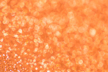 orange lights abstract christmas background