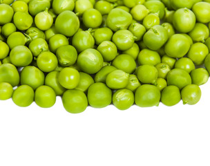 pile of pea beans