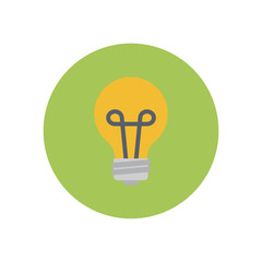 Light bulb - Vector icon