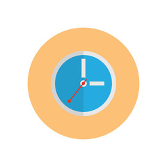 Clock - Vector icon