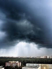 storm in moscow