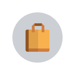 Shopping bag - Vector icon