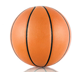 Ball for the game in basketball isolate