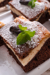 Chocolate cheese cake