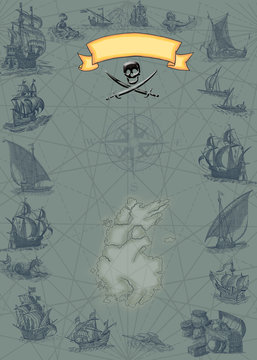 Pirate map